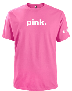Unisex Crewneck T-Shirt "pink."